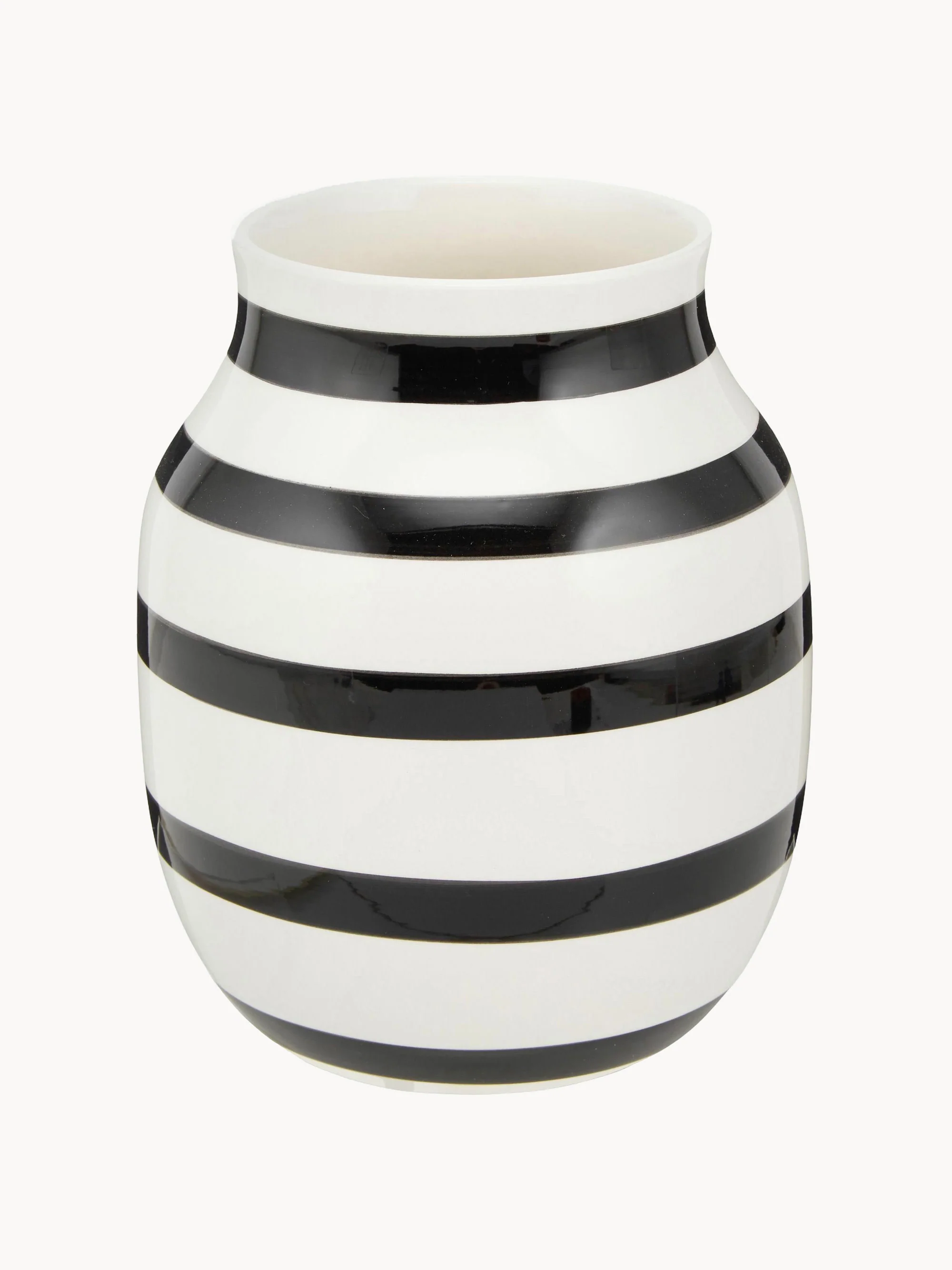 Handgemaakte keramische vaas Omaggio, H 20 cm