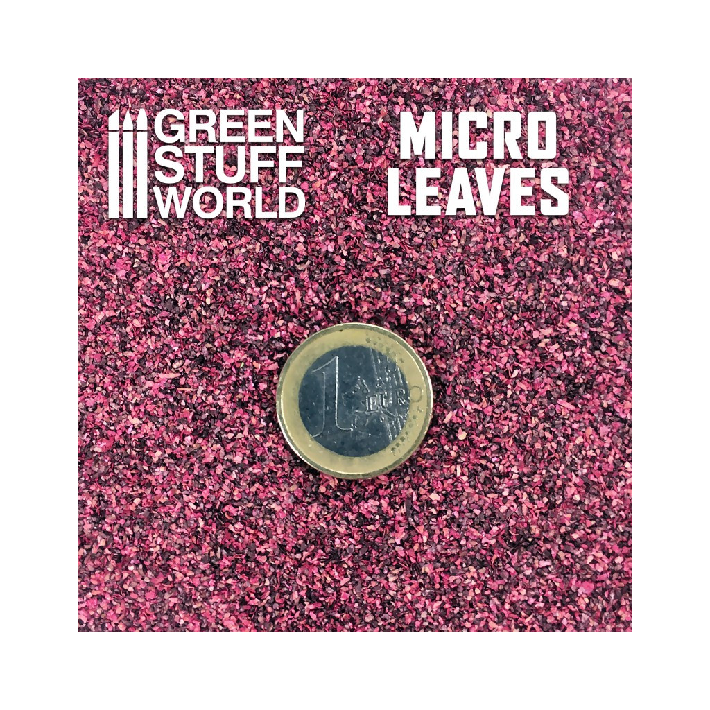 Micro Feuilles - Mélange Violet Clair
