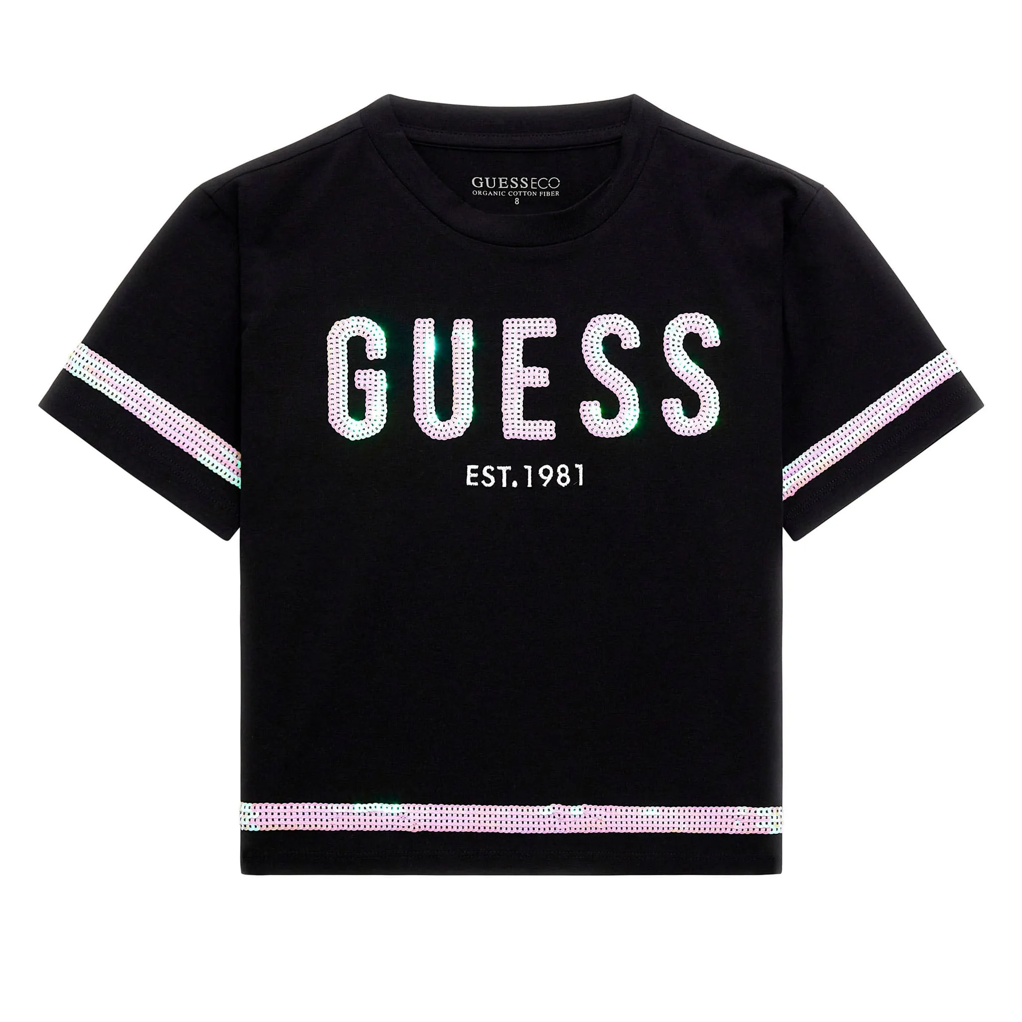 Guess Kids T-shirt Logo Pailette 7-14ans