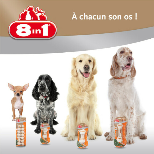 Os à mâcher au poulet 8 in 1 Delight