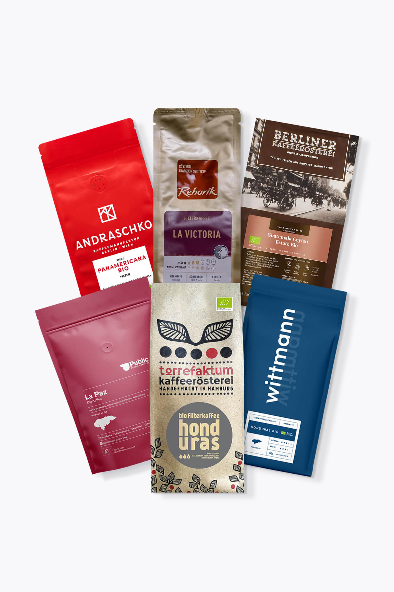 Bio Kaffee Probierpaket 1,5kg