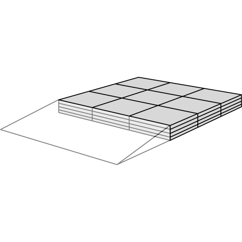 Palier pour Rampe de Seuil Modulable - 72 à 88 mm- pour Kit 2