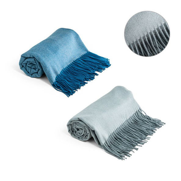 hi!dea 99044 - Couverture 100% acrylique avec ruban pour carte de personnalisation (270 g/m²)