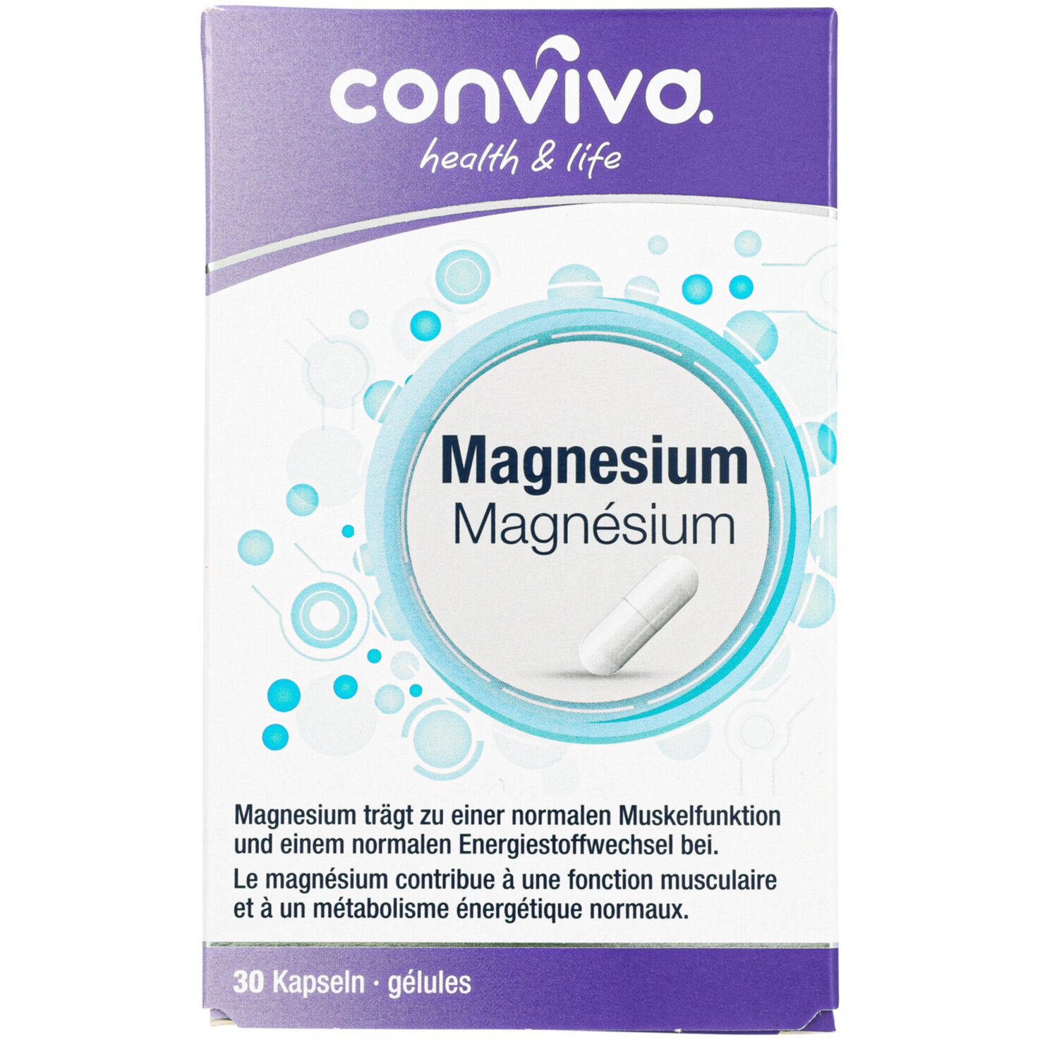 conviva Magnesium Kapseln 30 Stück