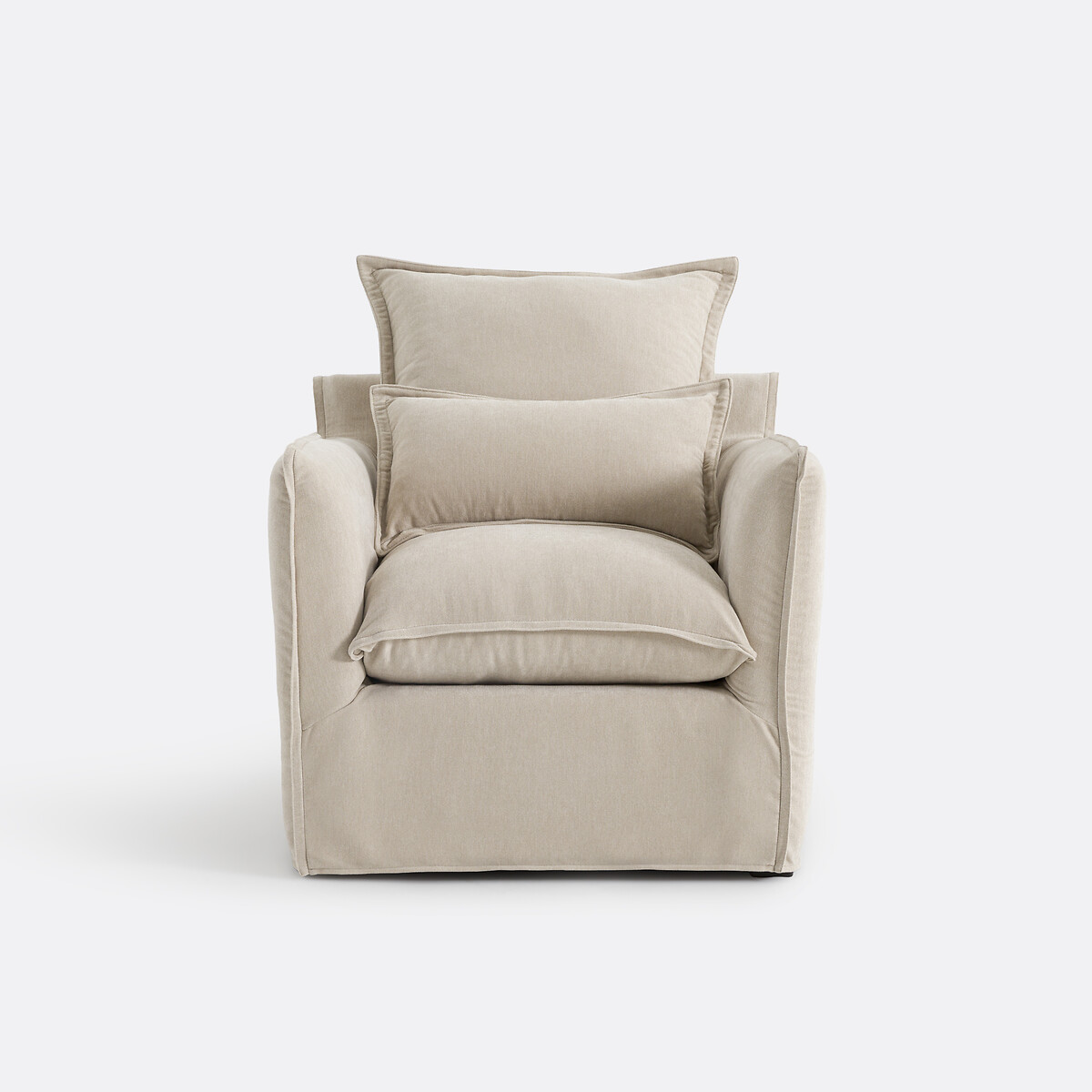 LA REDOUTE INTERIORS<br>Poltrona Odna em mistura de poliéster