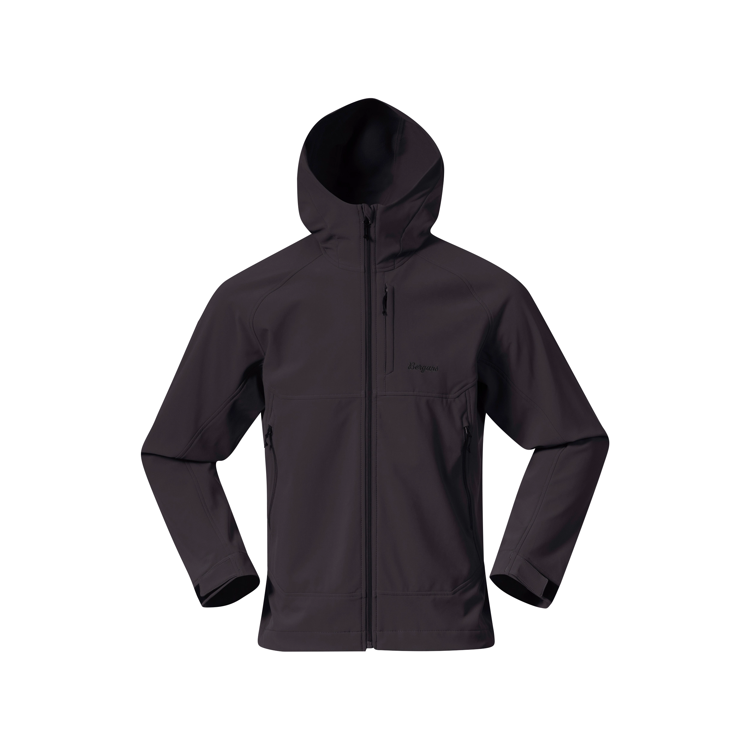 Vaagaa Softshell Jacket Hood Men Black