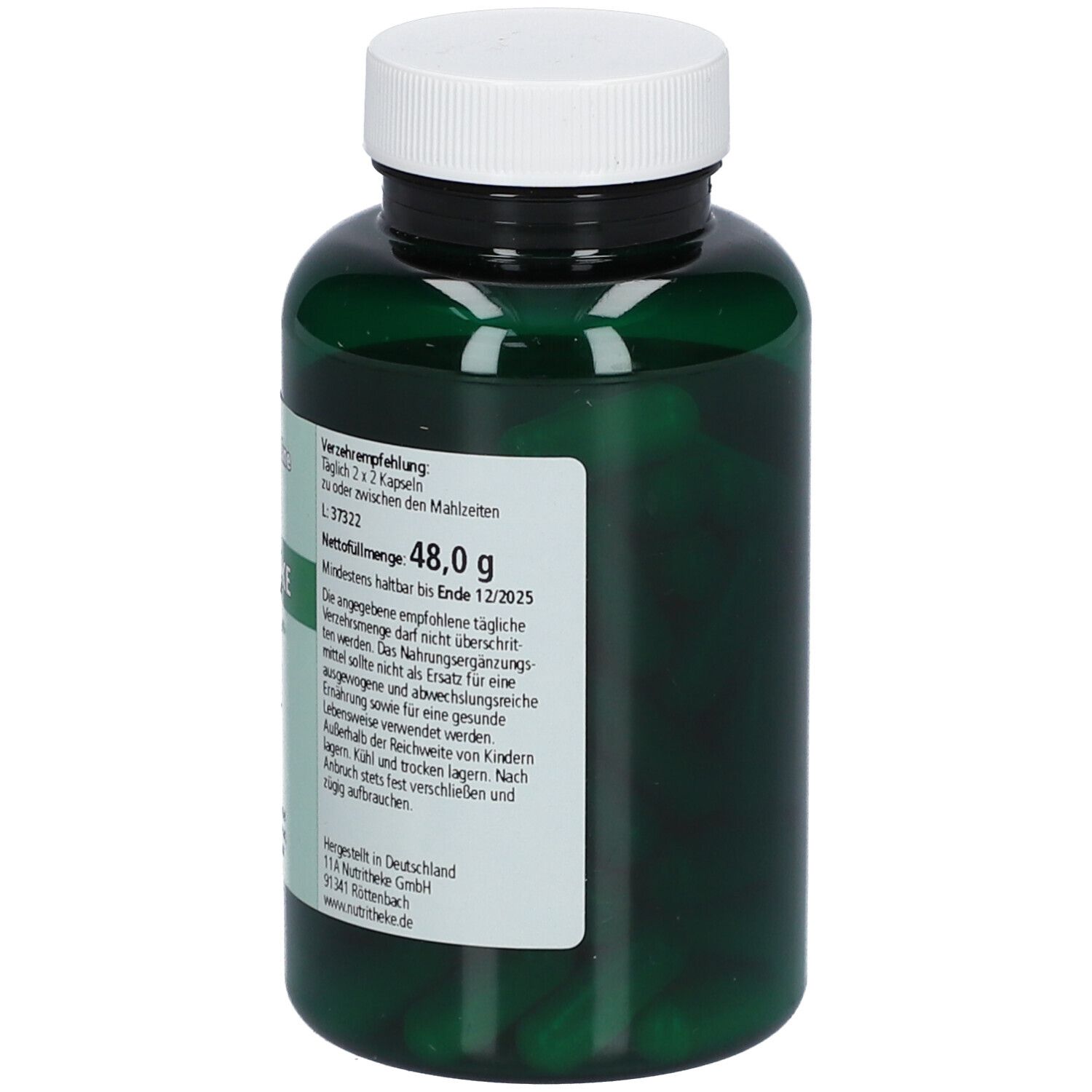 green line NUTRITHEKE MACA 2002