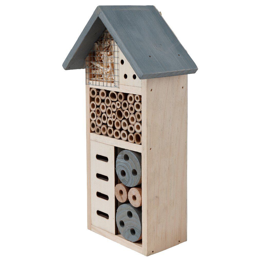 Hôtel à insecte bois