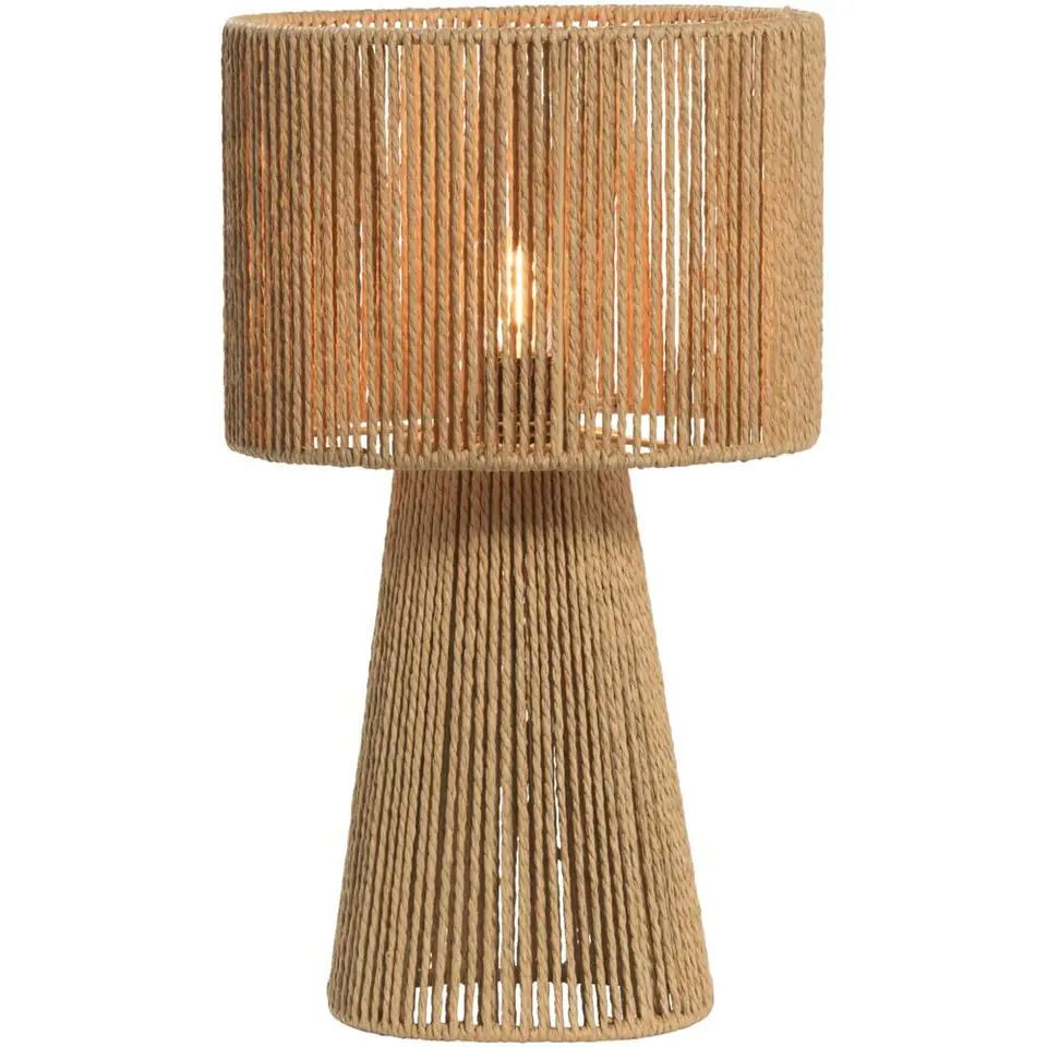 Tafellamp Senne - naturel papier - E14 - 40xØ22 cm