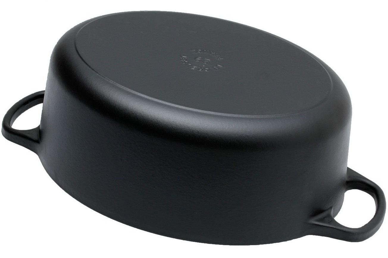 Le Creuset braadpan - cocotte ovaal 29cm, 4,7L zwart