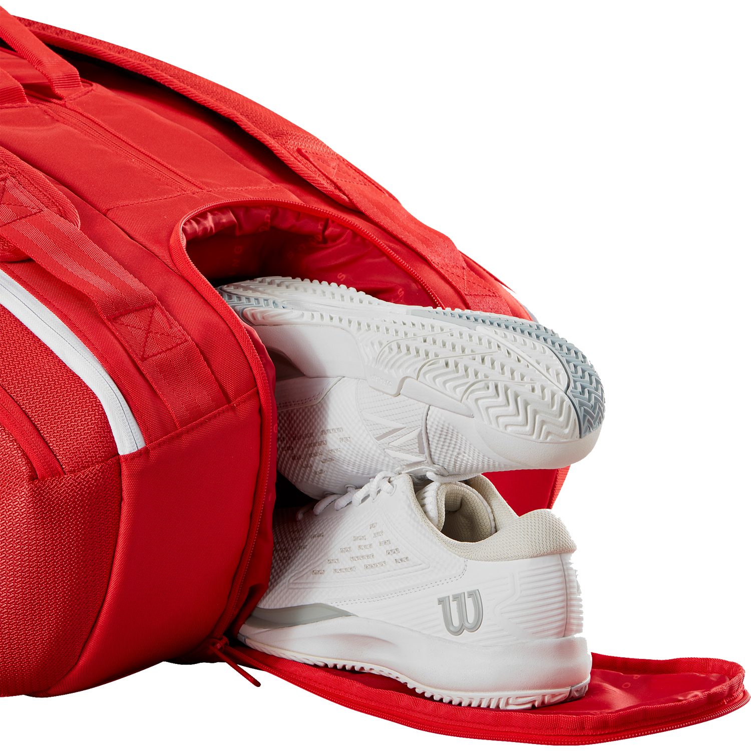 Wilson Super Tour Red 15 Pack Tennistasche für 15 Schläger rot