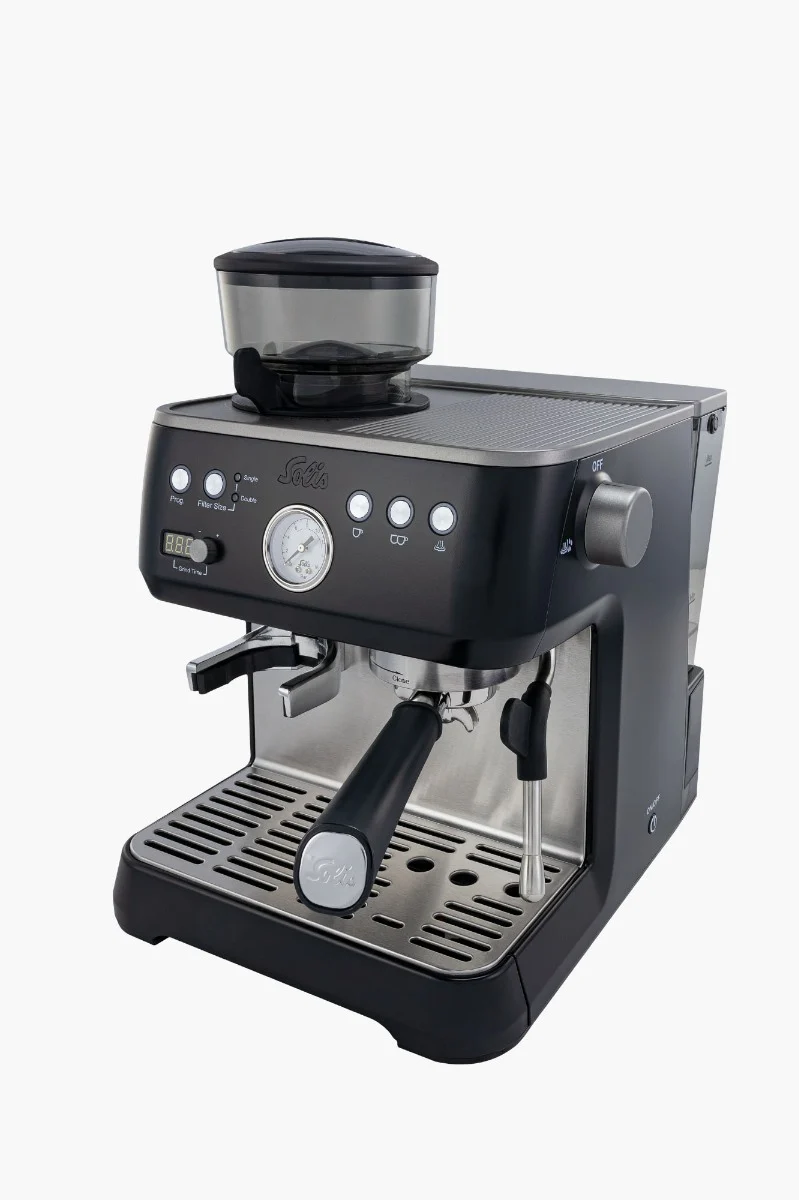 Solis Grind & Infuse Perfetta Schwarz Matt