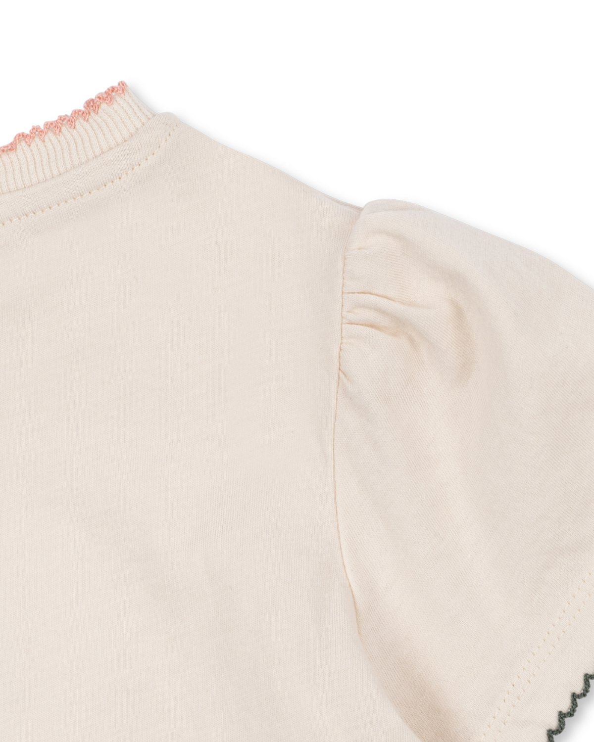 T Skjorte m/ Glitter Paljetter – 100% Øko Bomull | Famo Puff Tee GOTS