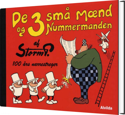 Storm P. - De 3 Små Mænd Og Nummermanden - Storm P - Bog