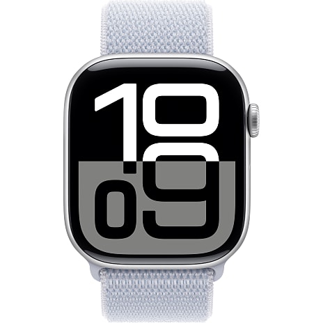 Apple Watch S10 GPS 46 mm - Silver Aluminium Sport Loop