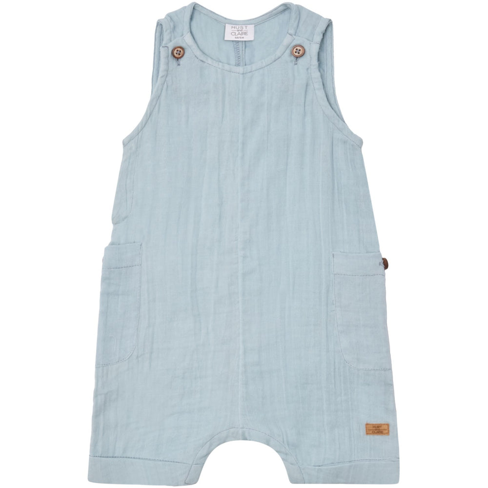 Køb Hust & Claire Baby Blue Mik Overalls