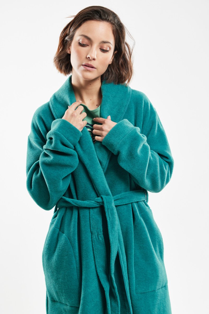 Robe de chambre polaire