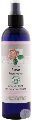 Laboratoire Du Haut-Ségala Eau Rose Biologique Éclat Teint Tous Types Peaux 250ml