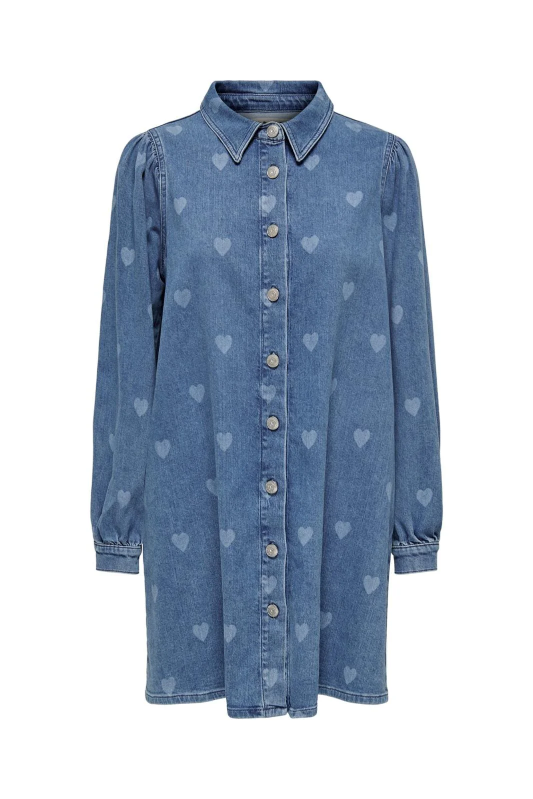 Only Onlalma L/S Heart Dress Cro