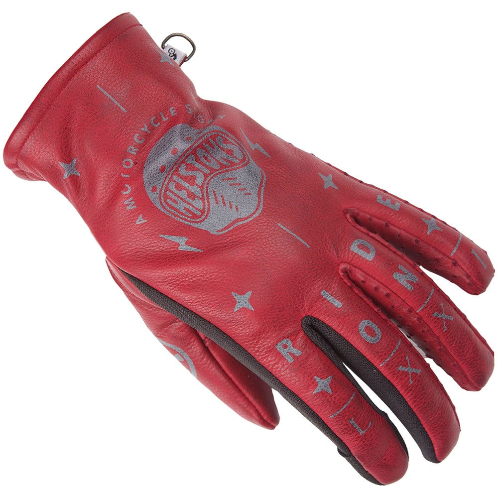 Helstons - Gants femme Grafic Hiver Bordeaux