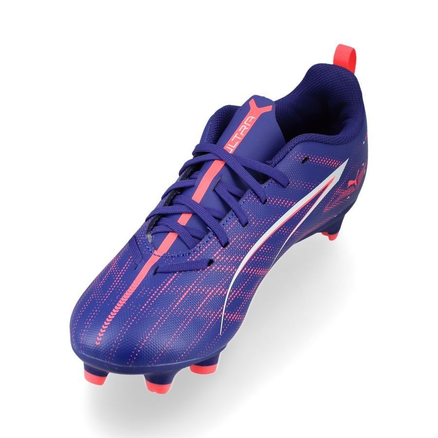 PUMA Ultra 5 Play FG/AG Formula - Lapis Lazuli/Blanc/Crépuscule Enfant