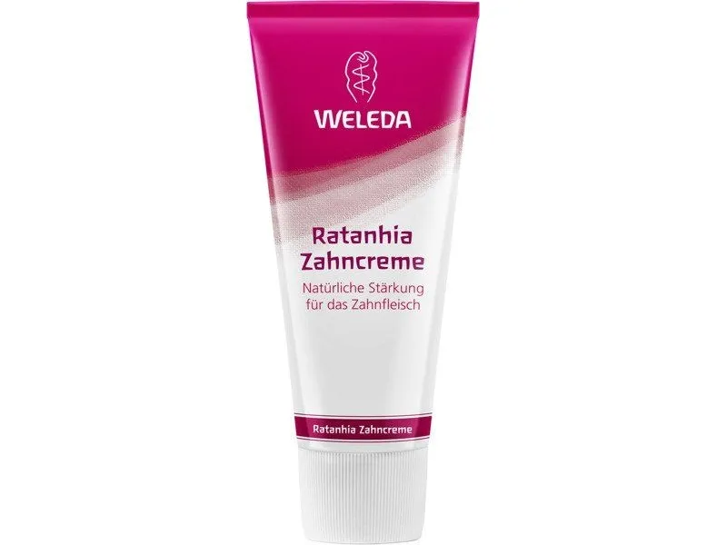 Weleda Ratanhia forfriskende tandpasta 75 ml