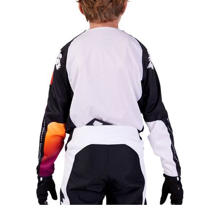 Maillot cross Fox YOUTH 360 STREAK - Blanc