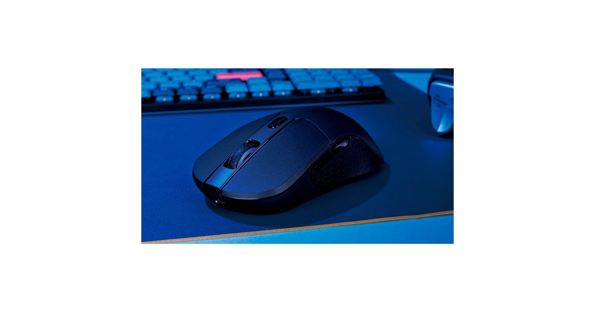 KeychronM3-A4 Wireless Mouse 4K-Version  (Zwart, 100 - 26.000 DPI, Bluetooth 5.1 | 2.4 Ghz | USB type-C kabel)