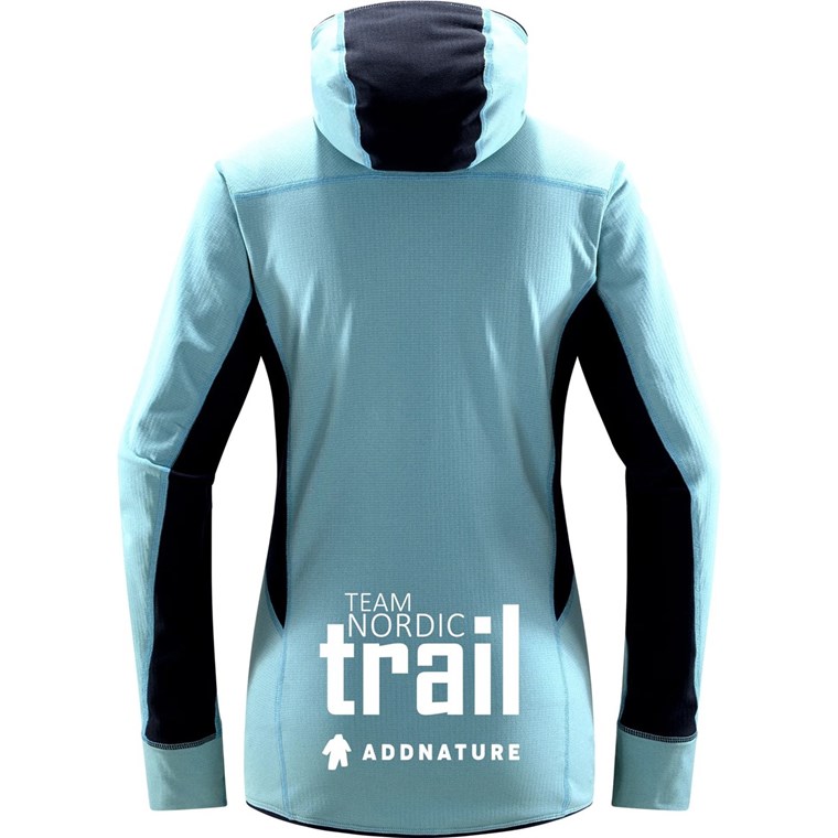 Team Nordic Trail L.I.M Mid Comp HoodWomen Frost Blue/Tarn Blue