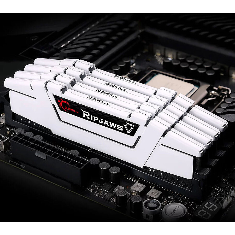 G.Skill Ripjaws V White - 2 x 16 Go (32 Go) - DDR4 3600 MHz - CL18