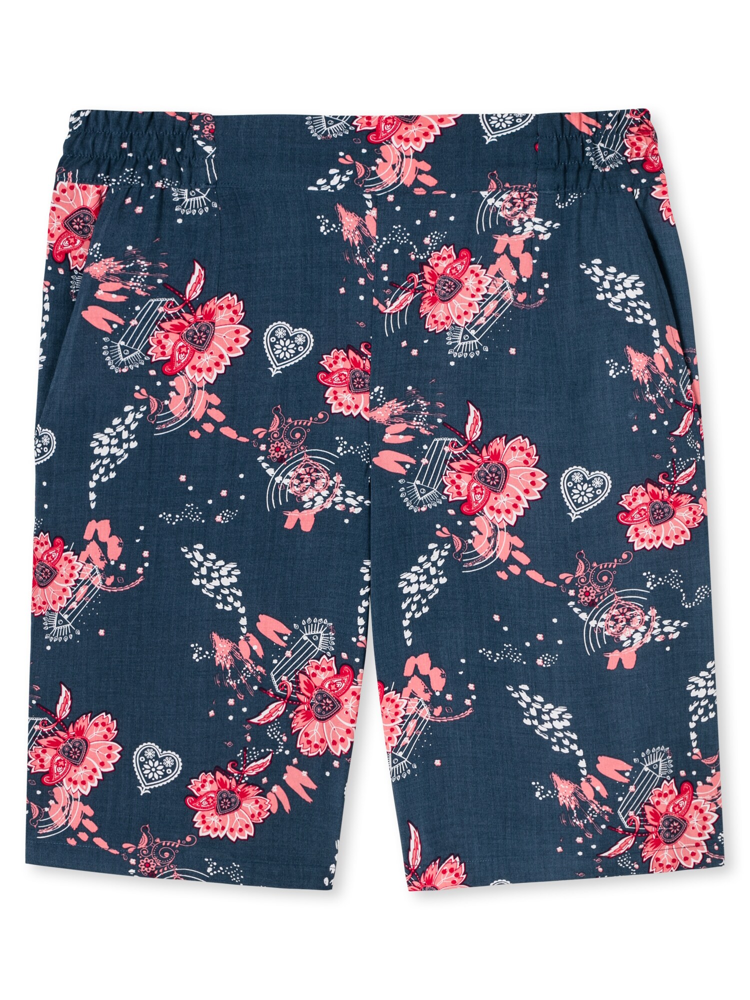 Schiesser Damen Pyjamahose Bermuda Mix & Relax