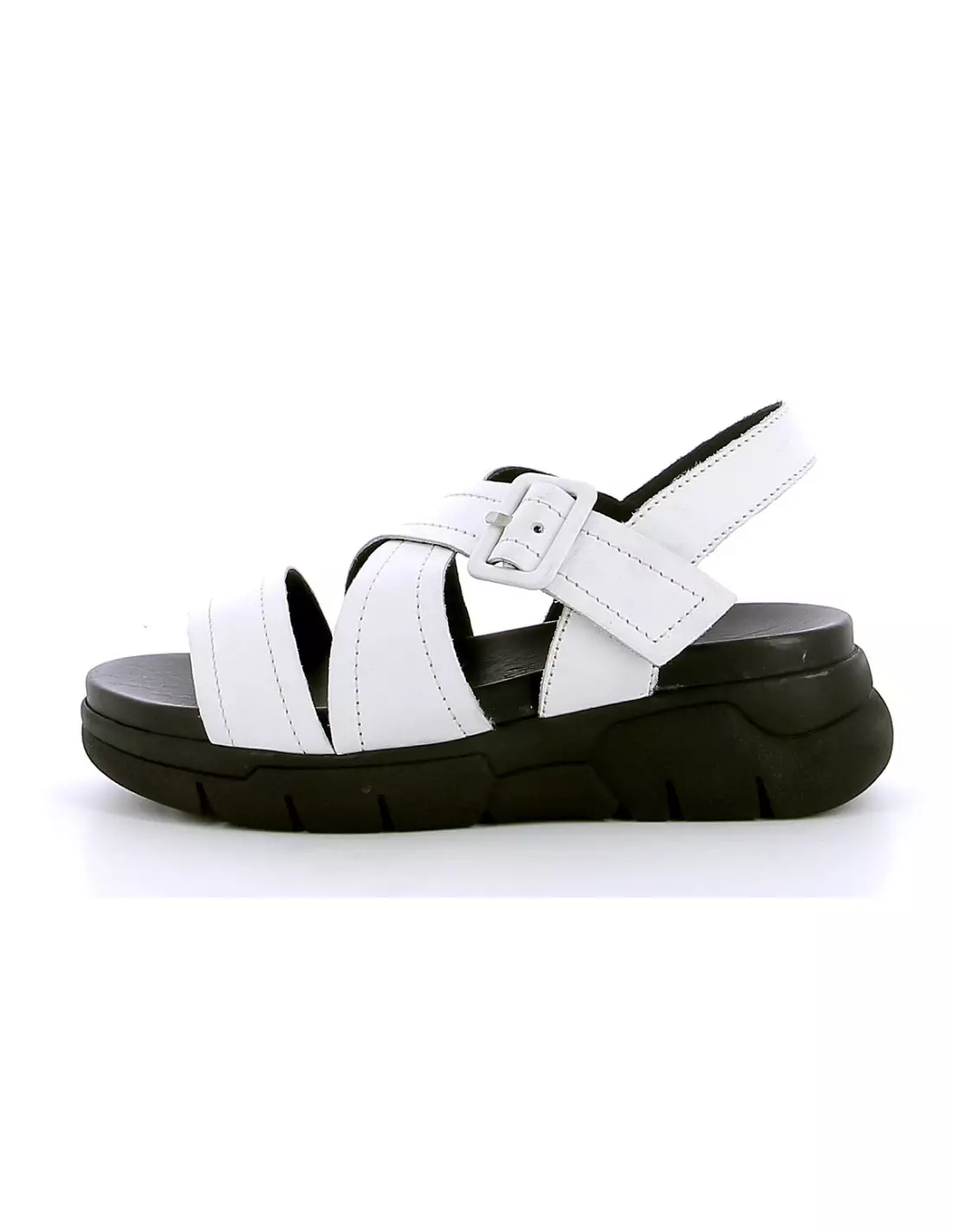 MARCO TOZZI 28755 - Sandales & nu-pieds Whiteblack