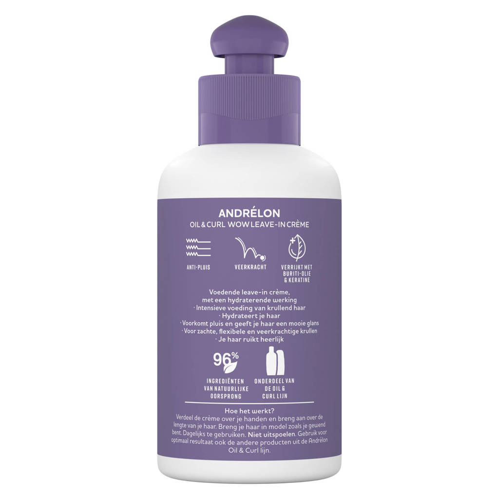 Oil & Curl WOW leave-in crème - 6 x 200 ml