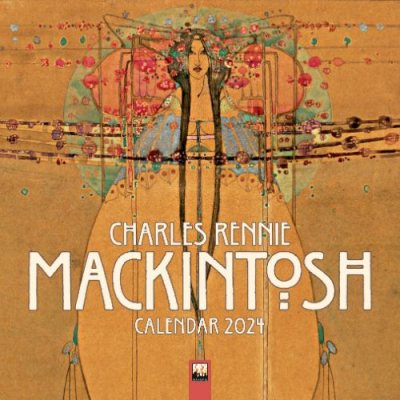 Charles Rennie Mackintosh Wall Calendar 2024 (Art Calendar) (Calendar)