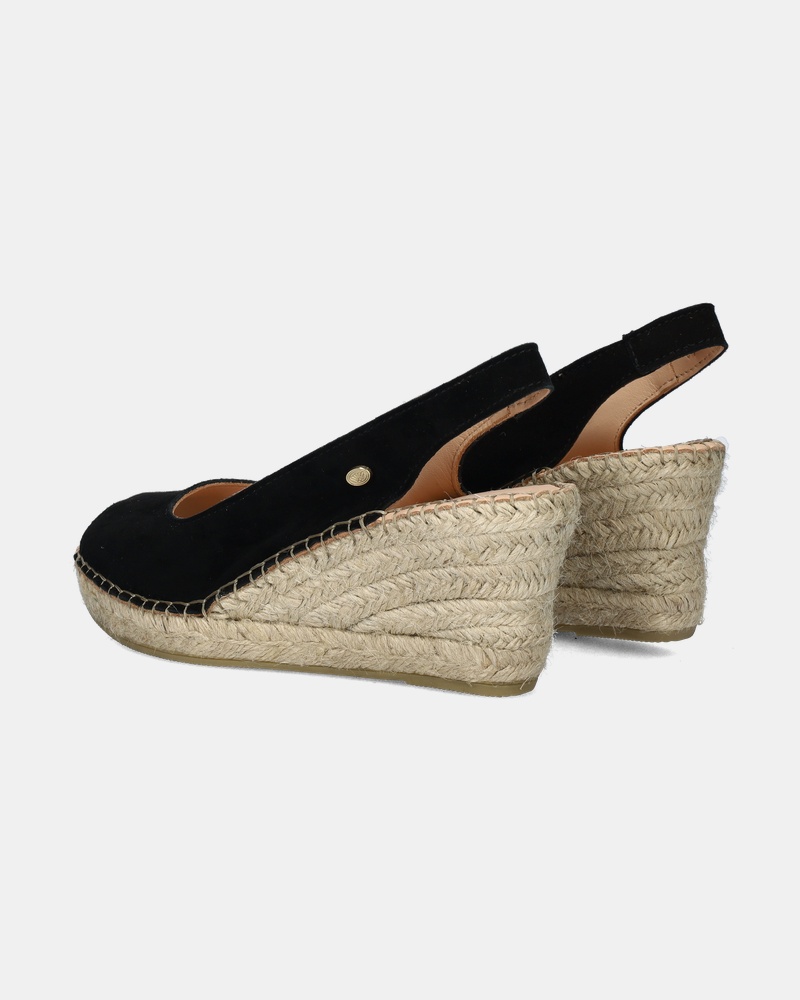 Fred de la Bretoniere Clare Beau Espadrilles  - zwart