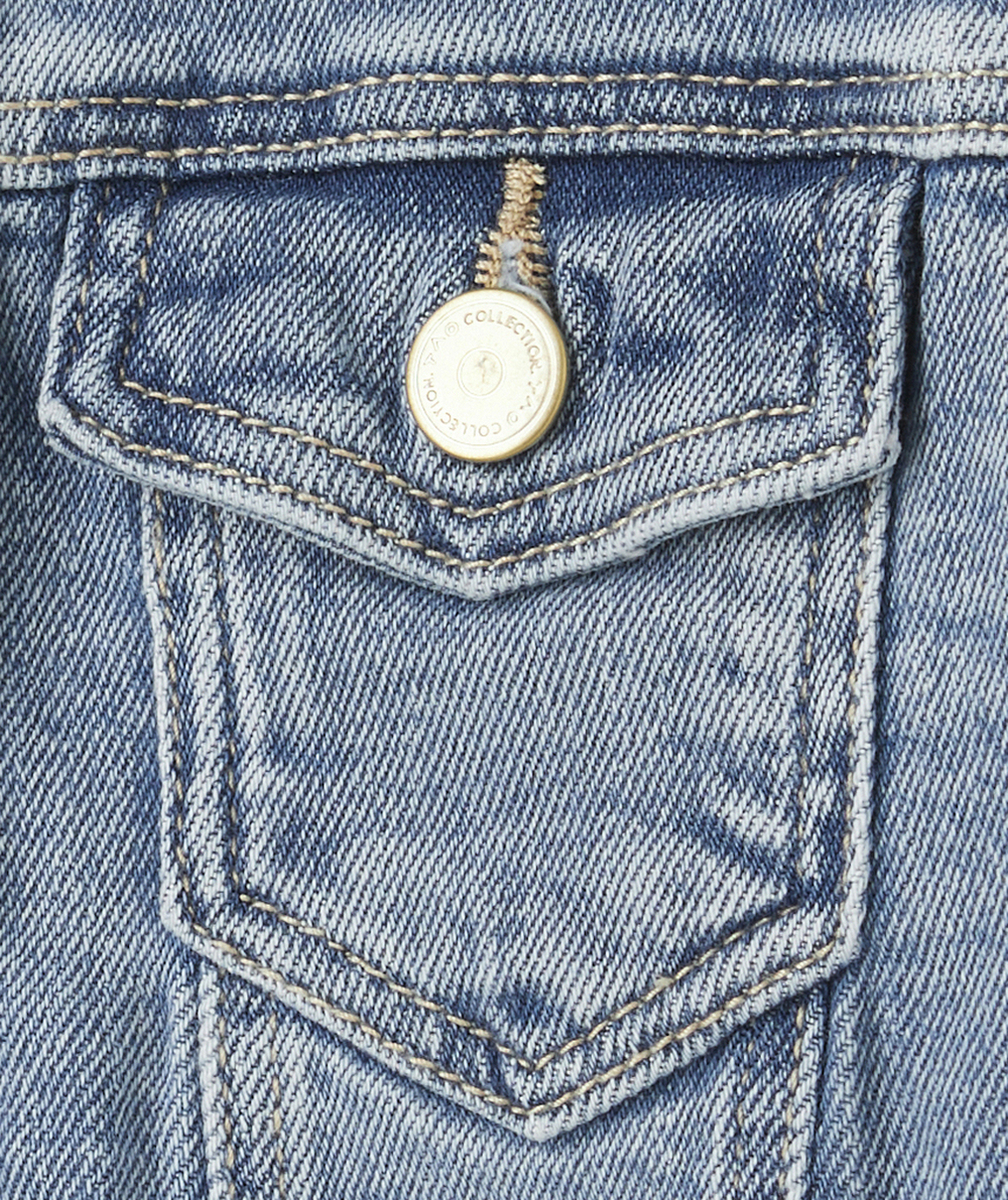 VESTE FILLE EN DENIM LOW IMPACT