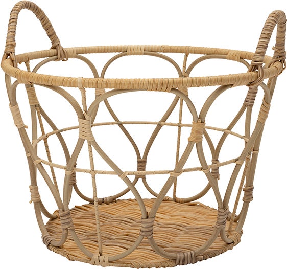 Intratuin opbergmand Ane naturel D 34 H 22 cm