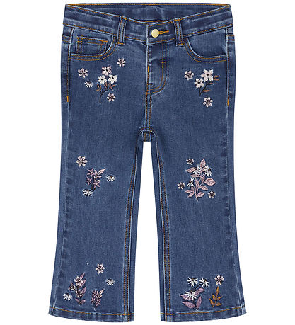 Hust and Claire Jeans - Joanna - Denim m. Blumen