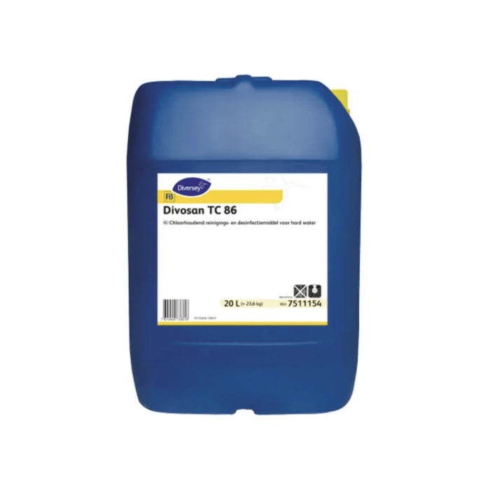 Diversey Divosan TC 86 20 Liter Professionele Wasmiddel (7615400842681)