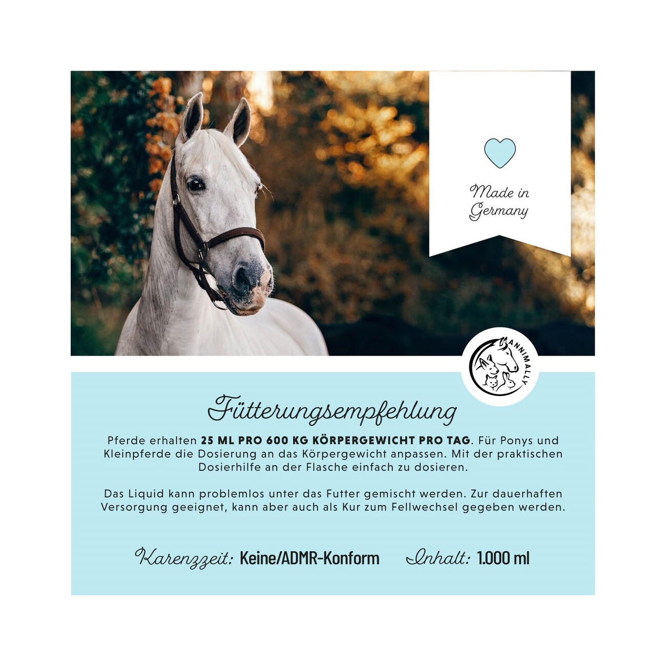Annimally Biotin Liquid 1 l