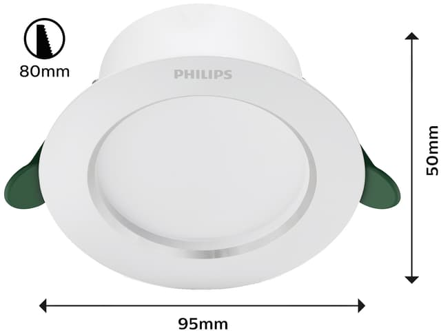 Philips Diamond Cut loftslys2W