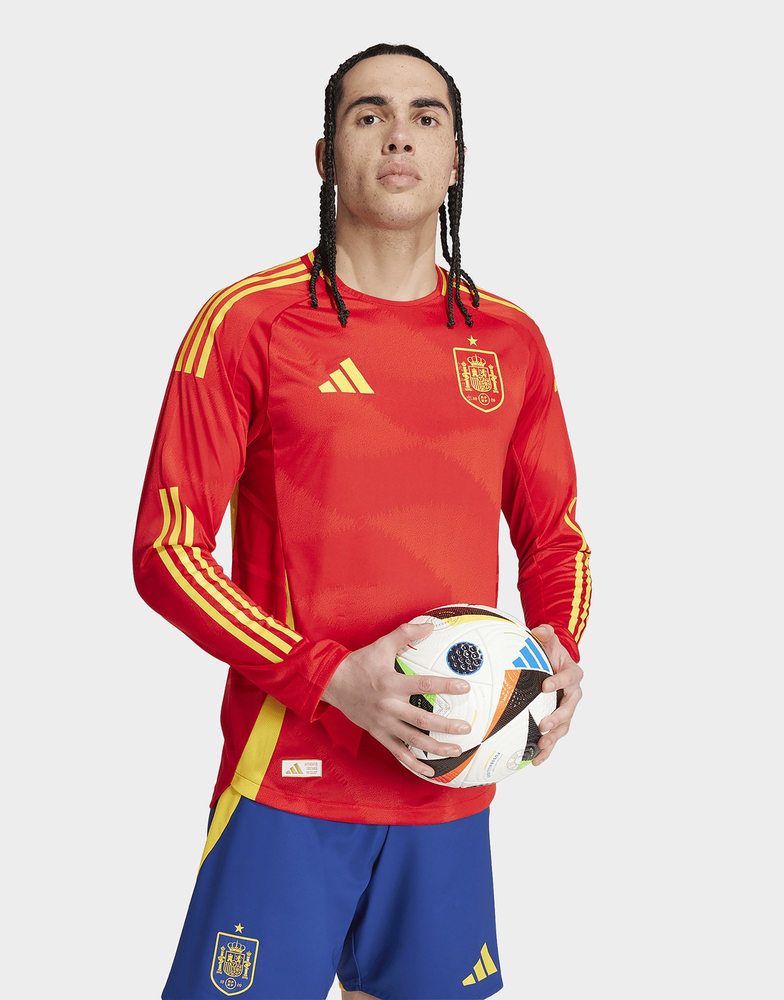adidas Maillot manches longues Domicile Espagne 24 Authentique