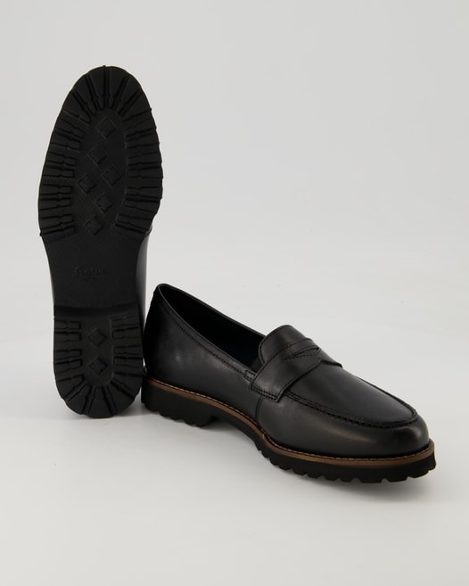 Sioux Meredith-709-H Slipper in Schwarz