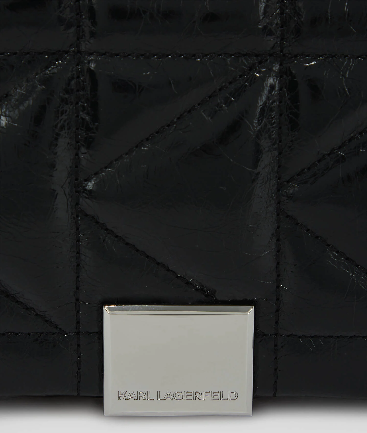 SAC PORTÉ ÉPAULE BRILLANT K/KUILT - Noir
