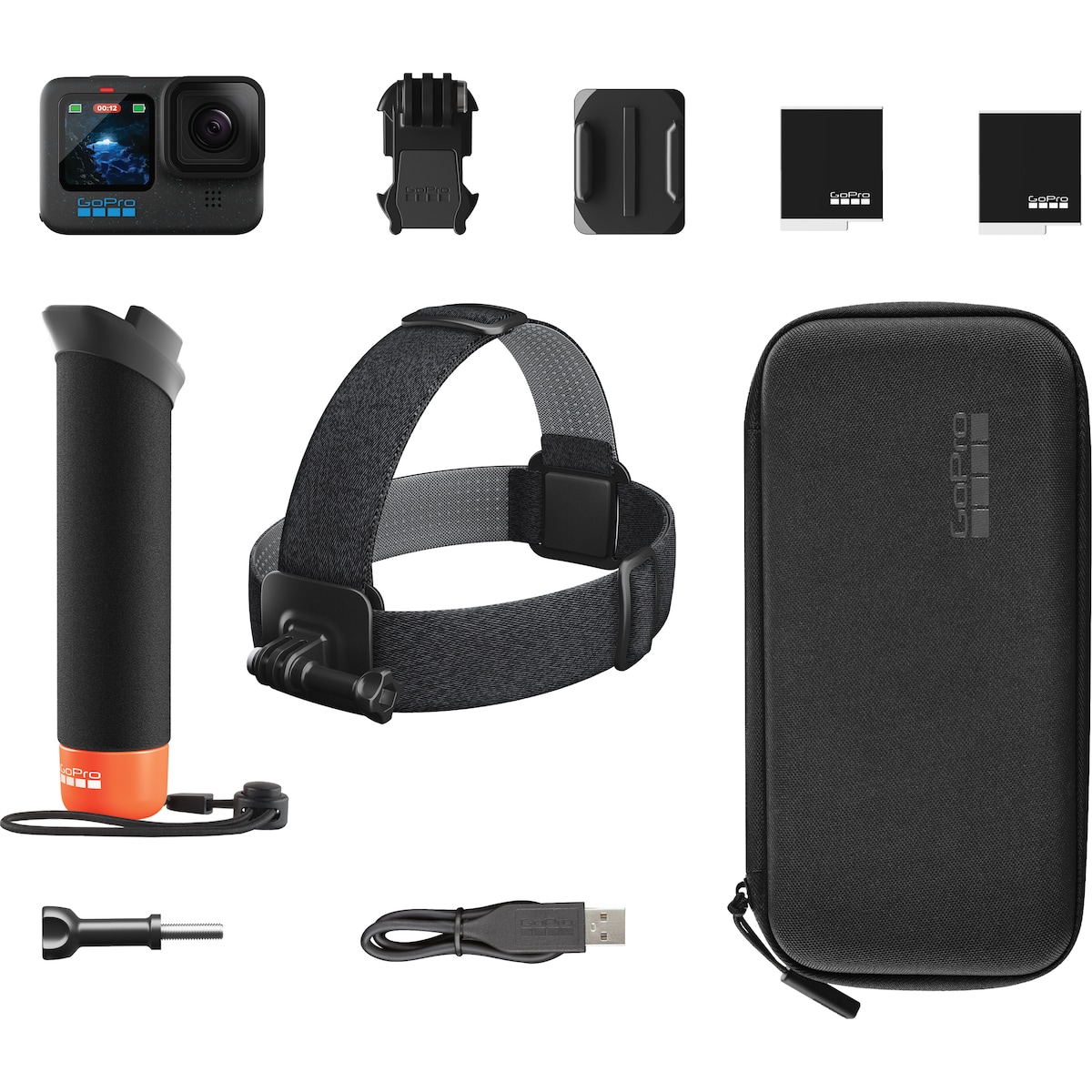 GoPro Hero 12 Black actionkamera pakke