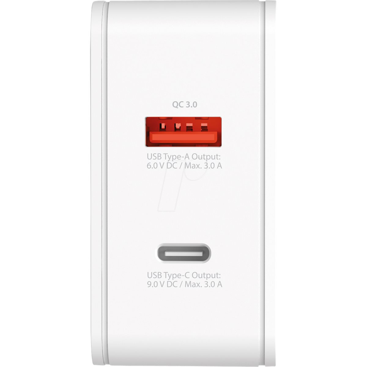 (48W) USB A / USB C Ladegerät Netzteil Power Delivery 3.0 / Quick Charge 3.0 (SKCH000148WPDEUCN) - Weiss