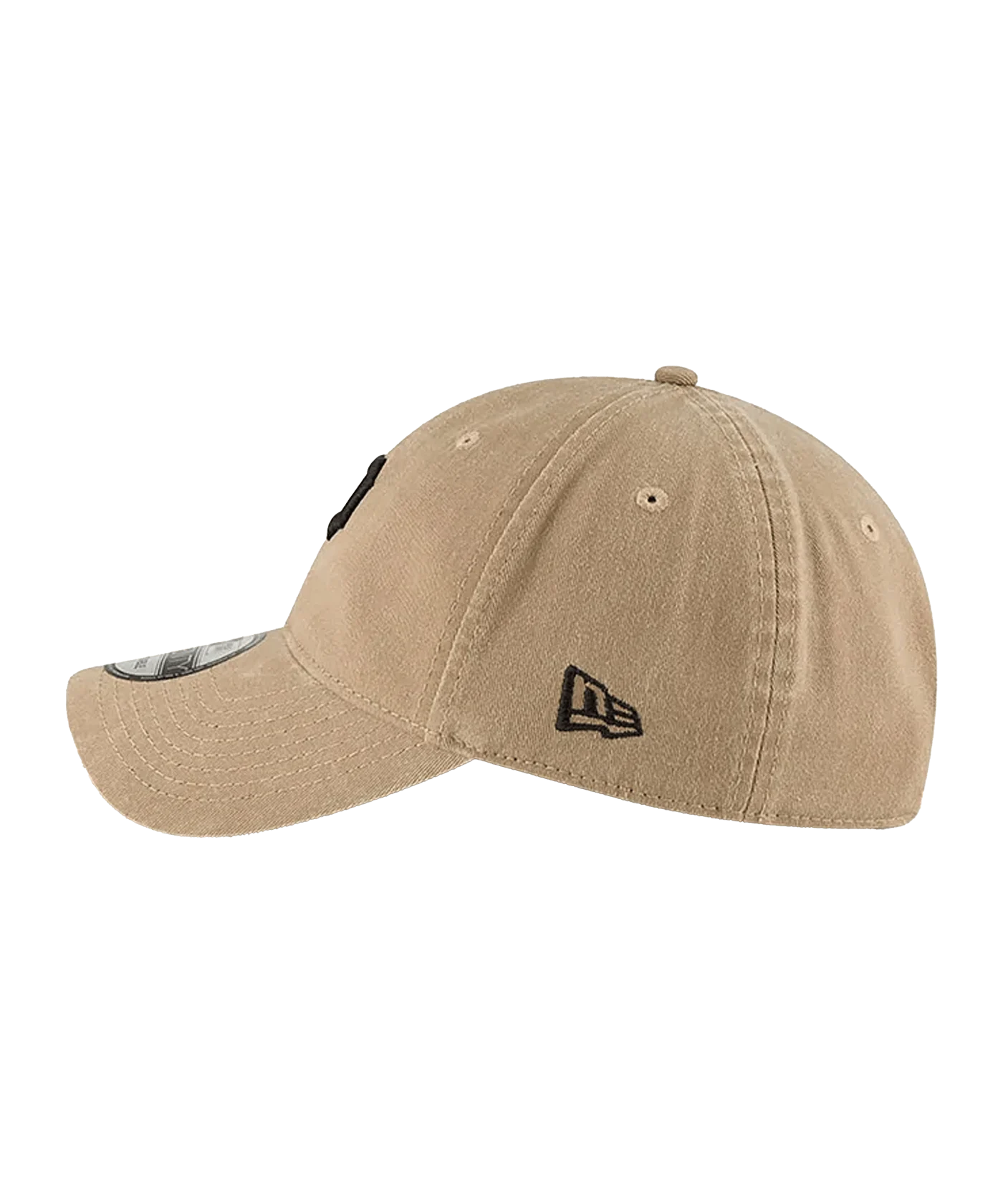 New Era Curved Cap Cap Beige
