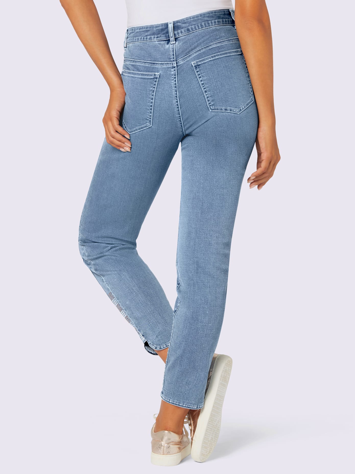 Jean mélange de lyocell et de viscose de qualité