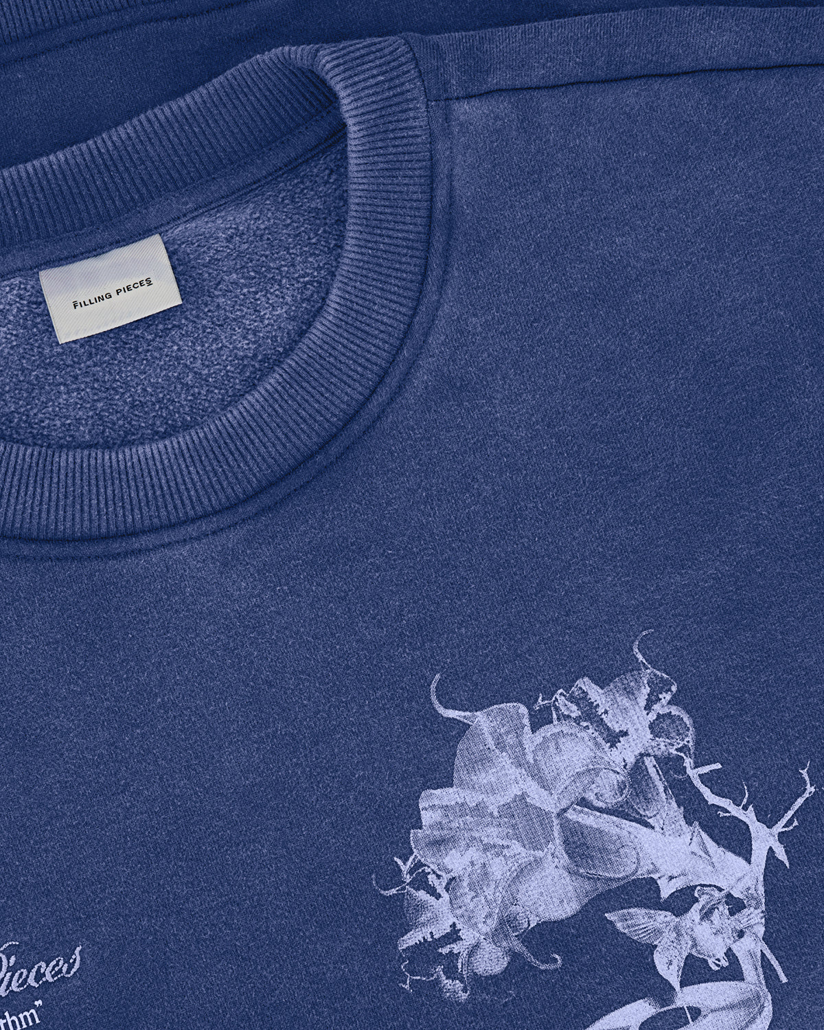 Sweatshirt Gramophone Vintage Blue