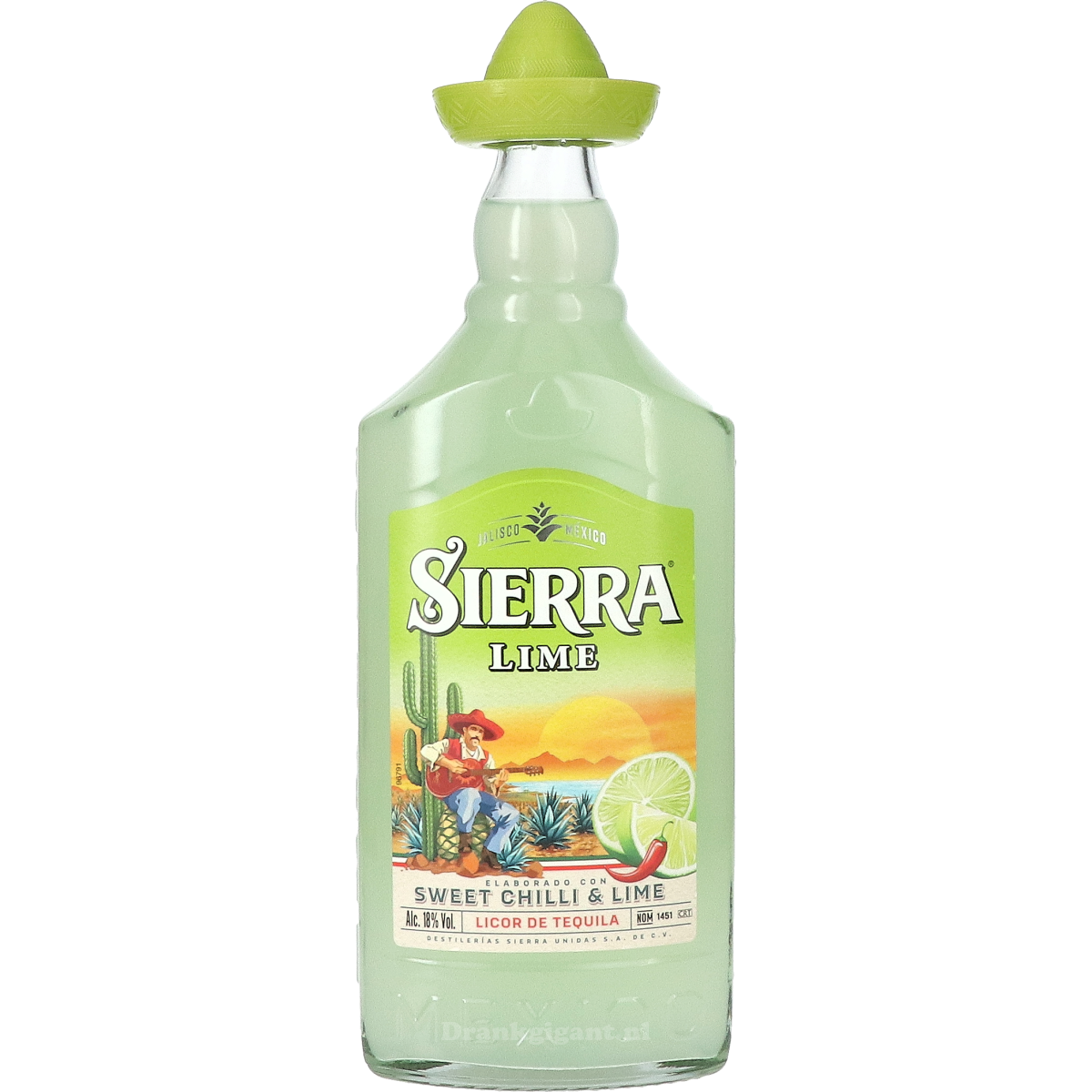 Sierra Lime Tequila 70 cl